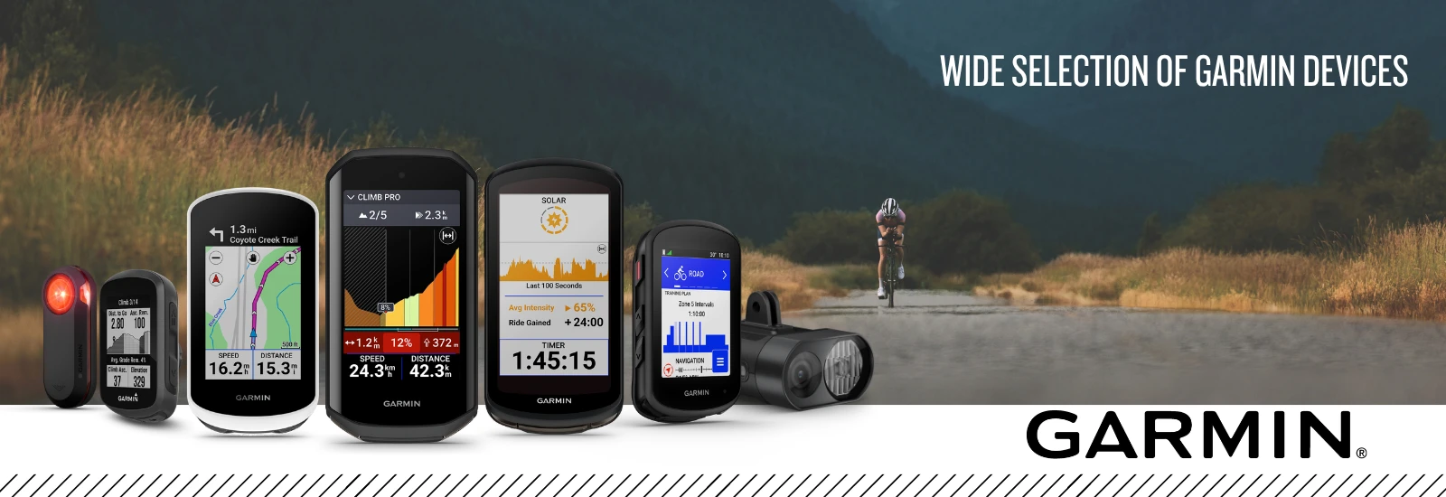 Banner for garmin devices