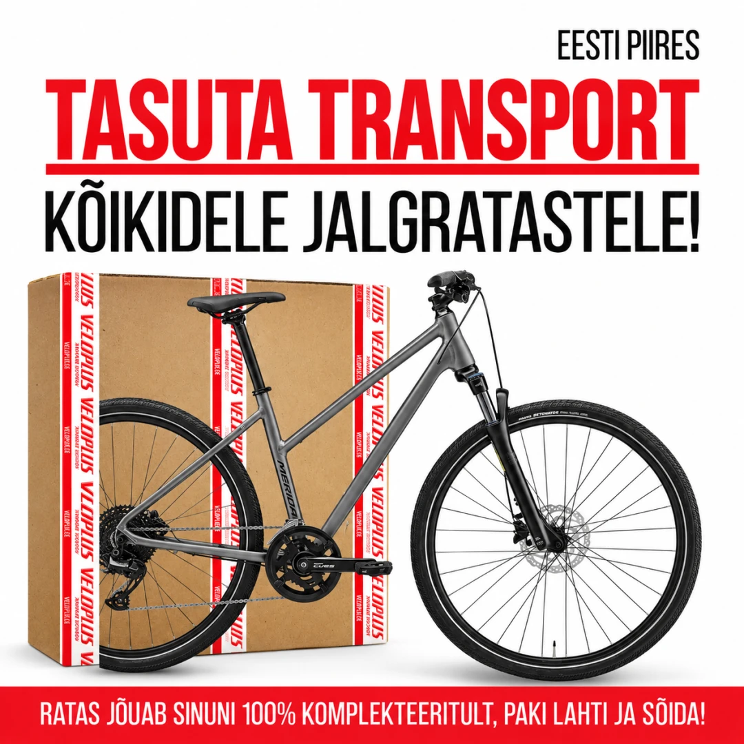 E-poest ostetud jalgratastele tasuta kulleriga kojuvedu