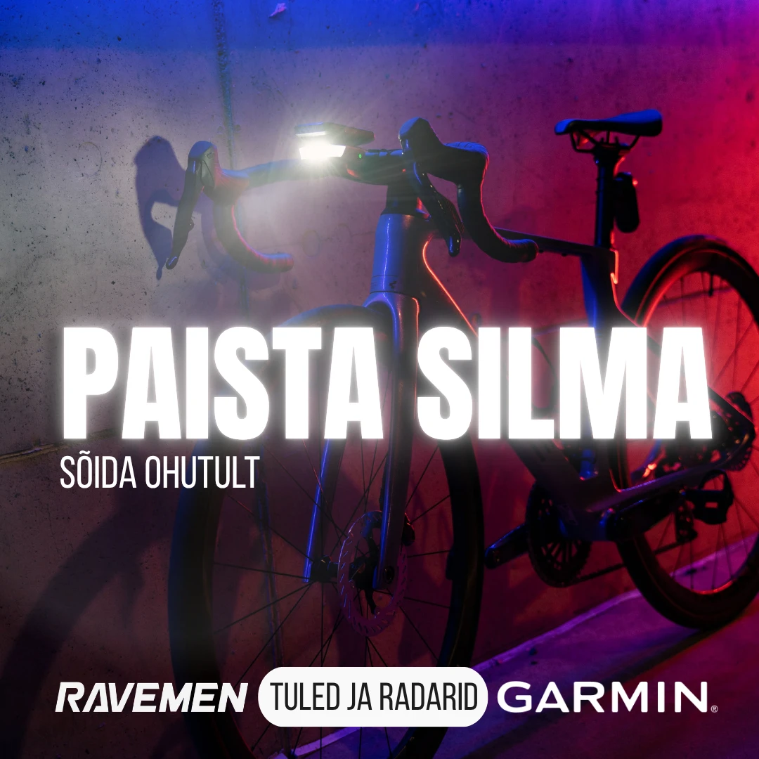 Jalgratta esi- ja tagatuled ja radarid