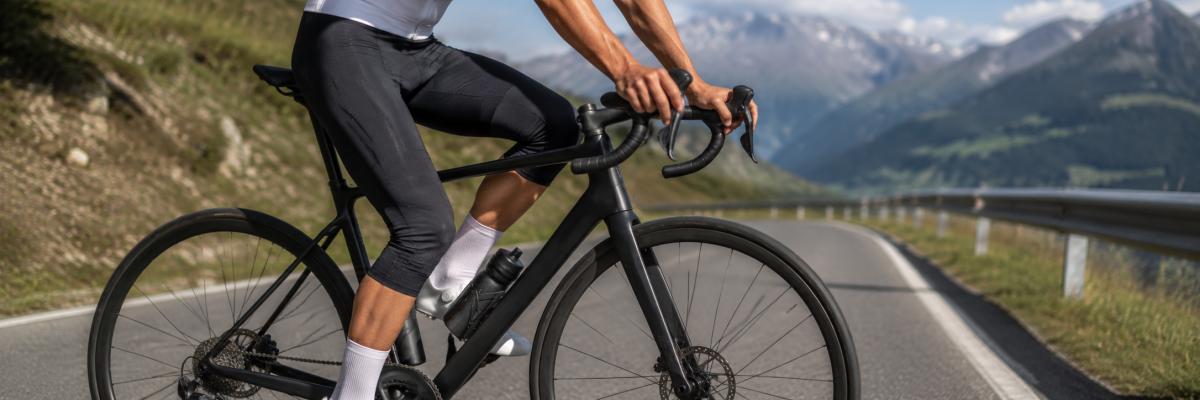 Three-quarter cycling tights