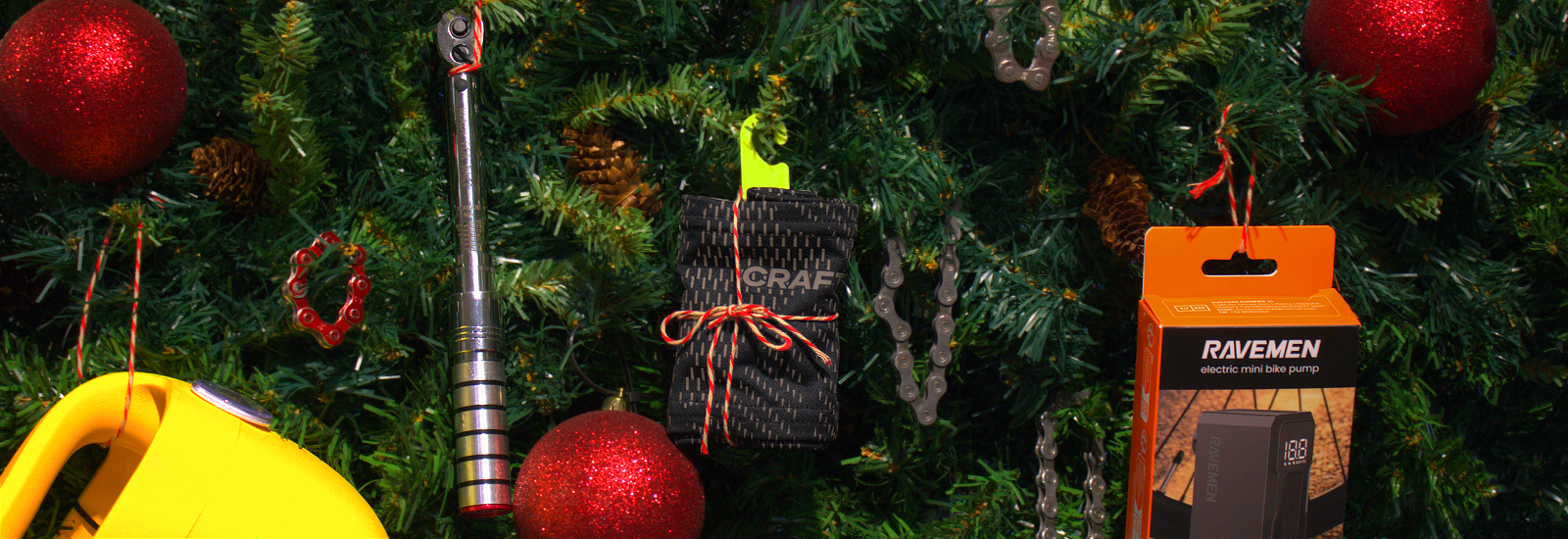 Veloplus Christmas banner