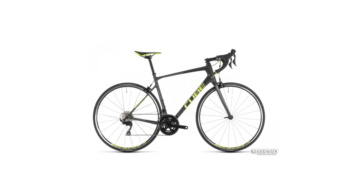 Bike Cube Attain GTC Pro iridium-n-flashyellow 58 cm
