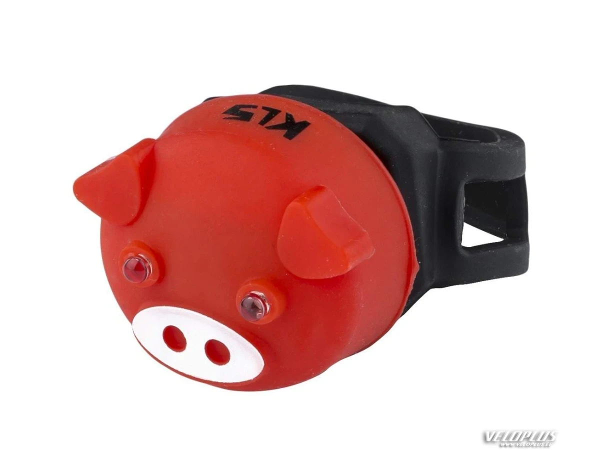 Taillight KLS PIGGY, red