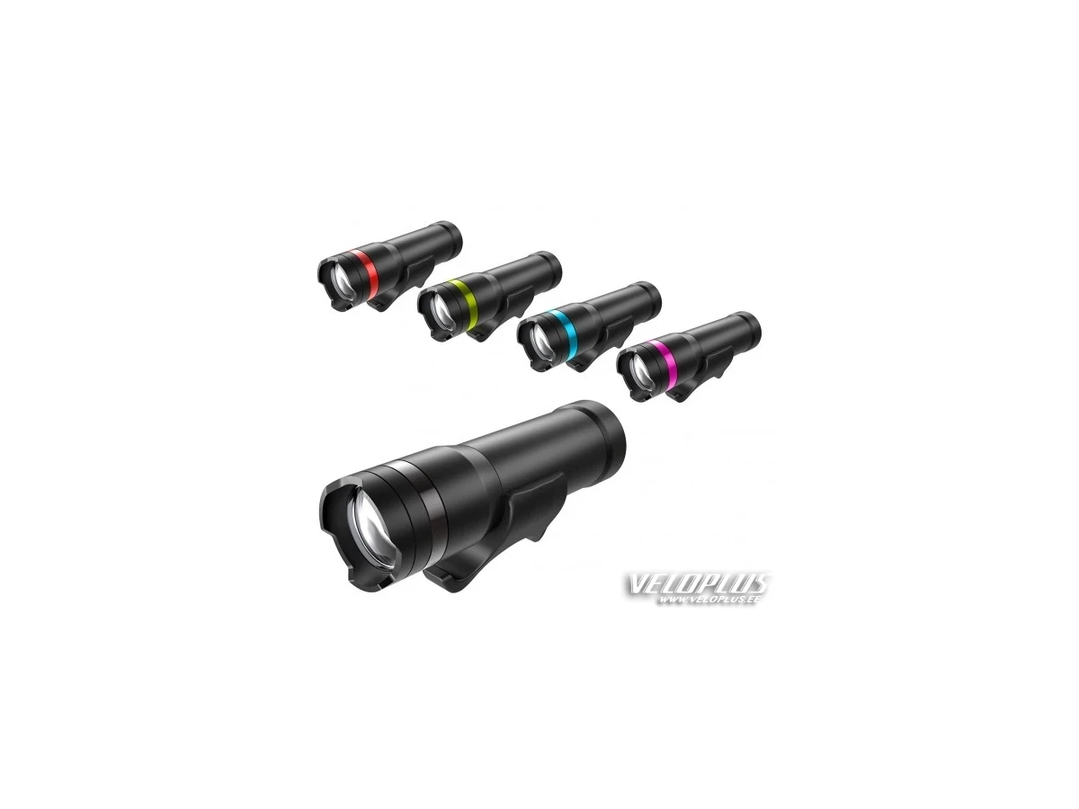 Headlight KLS ZOOMER, black