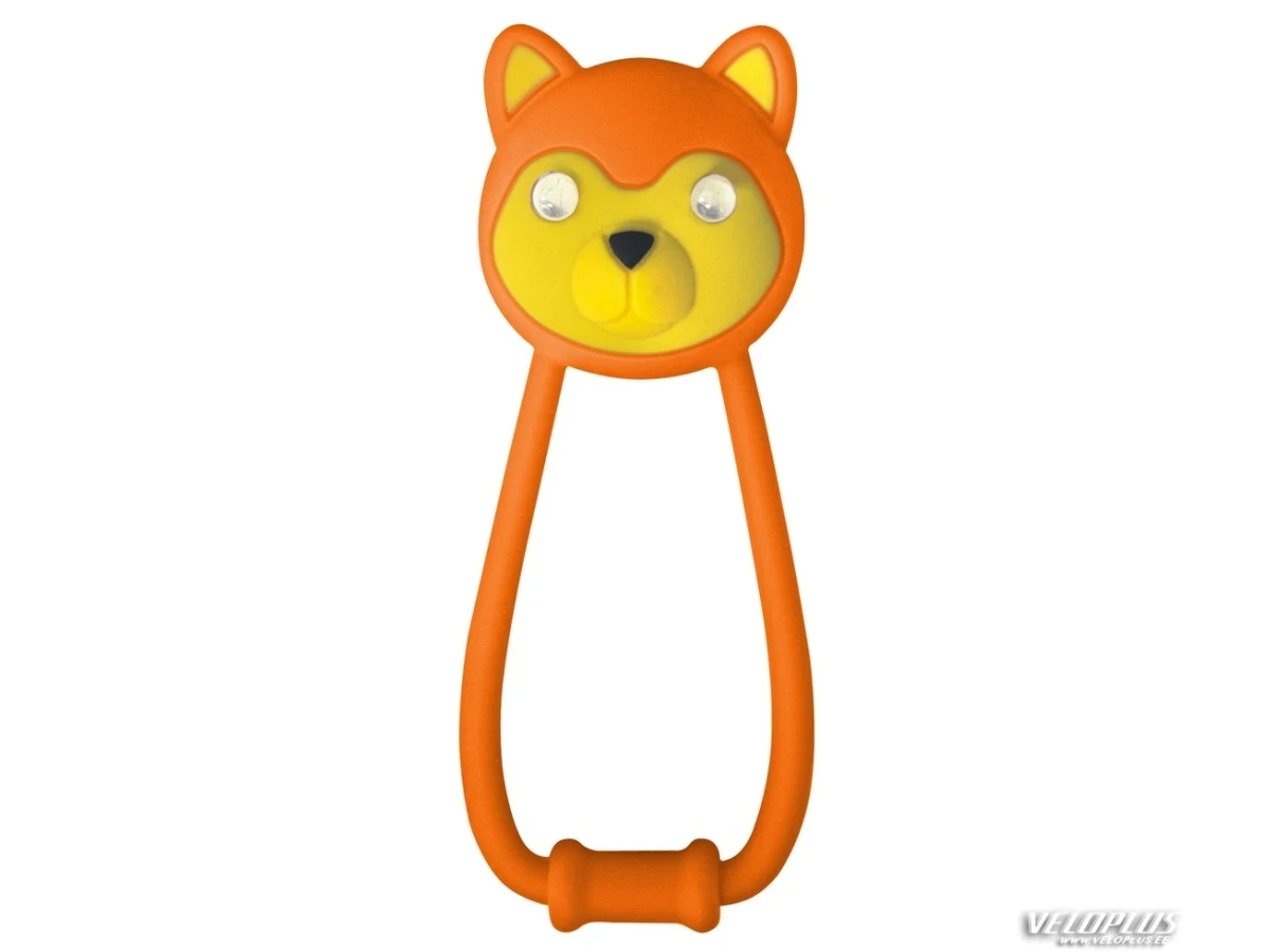 Headlight KLS TEDDY, orange