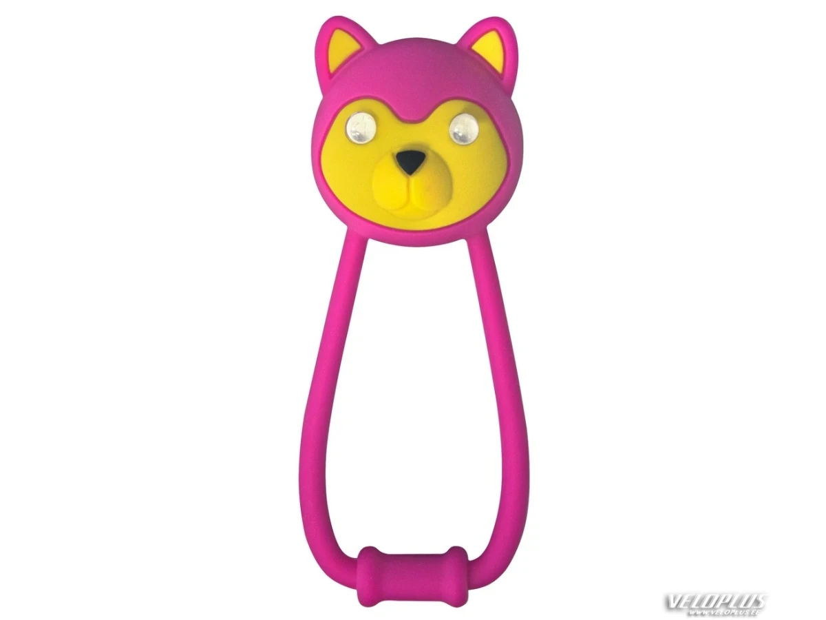 Headlight KLS TEDDY, magenta