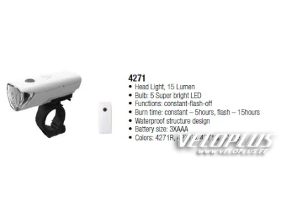 Esituli Torch 5 Super bright LED  valge