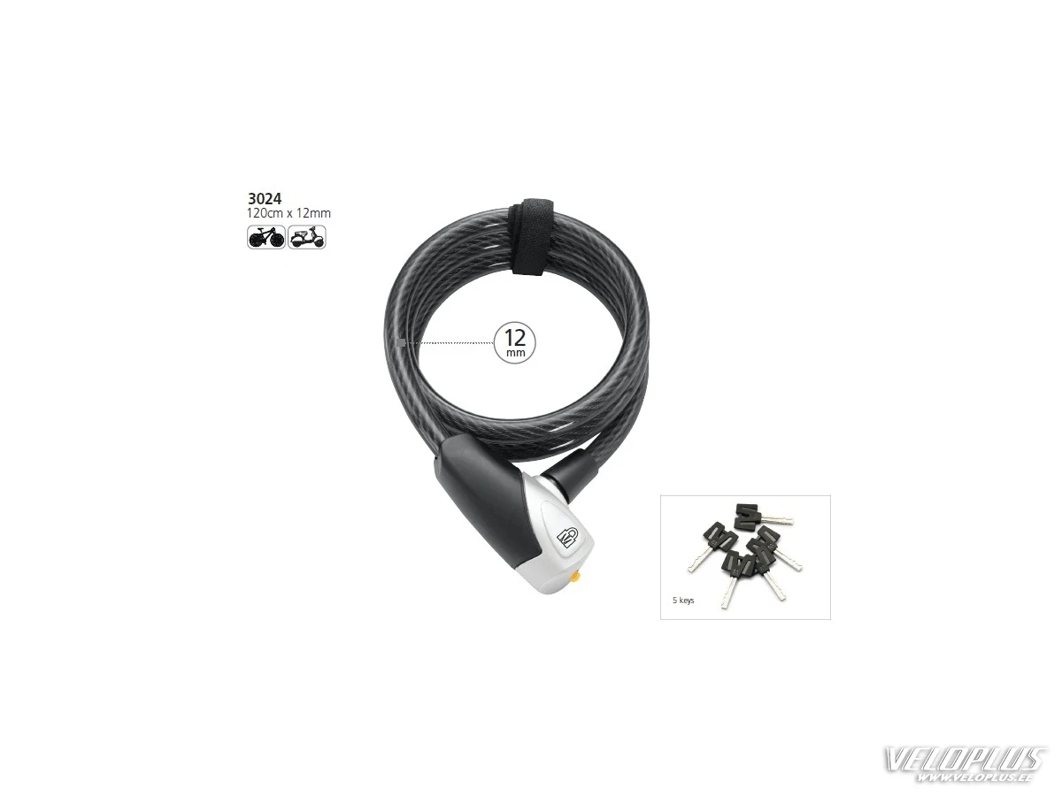 Trosslukk Magnum 3024 120cm x12mm 6*