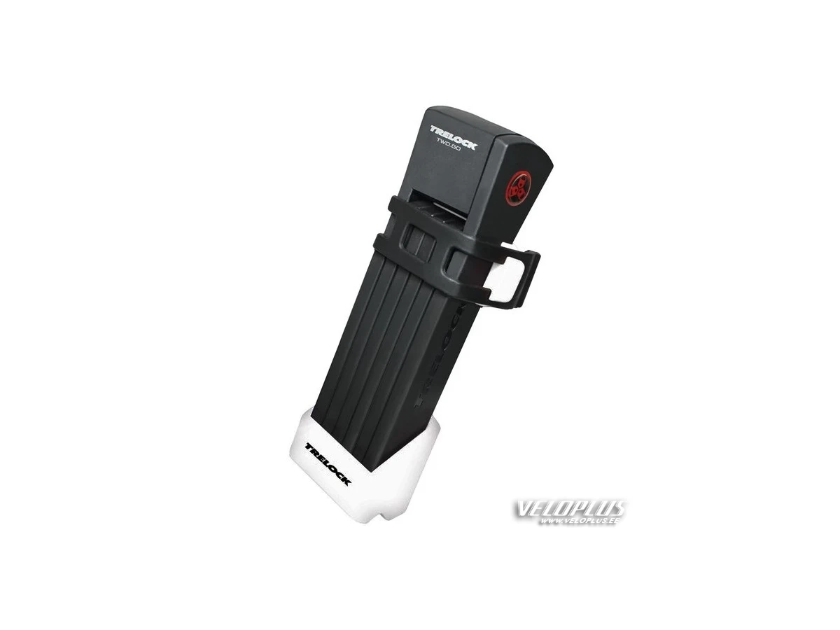 Foldable lock Trelock FS 200/75 TWO.GO ZF 200 white
