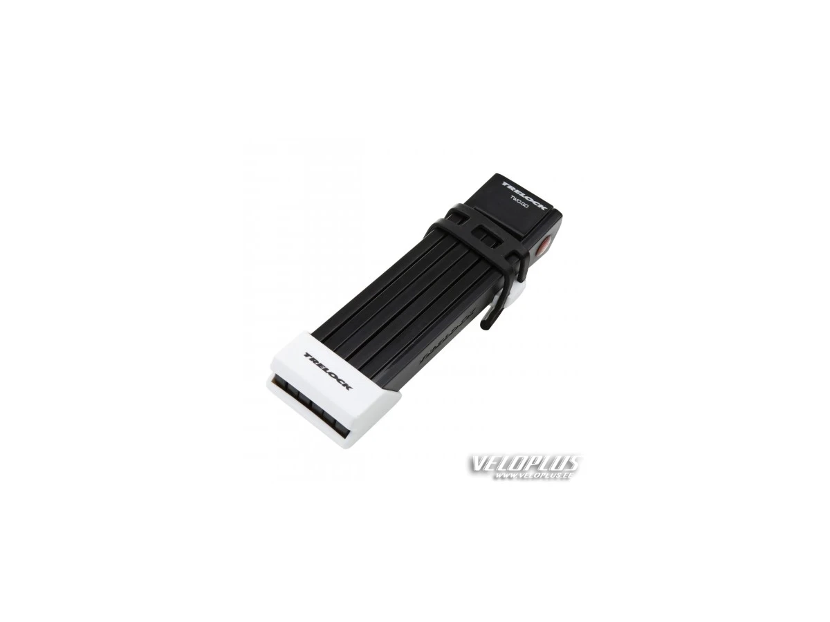 Foldable lock Trelock FS 200/100 TWO.GO L ZF 200 white