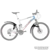 Rear fender CRUSSIS CROSS 20" black thumbnail 1