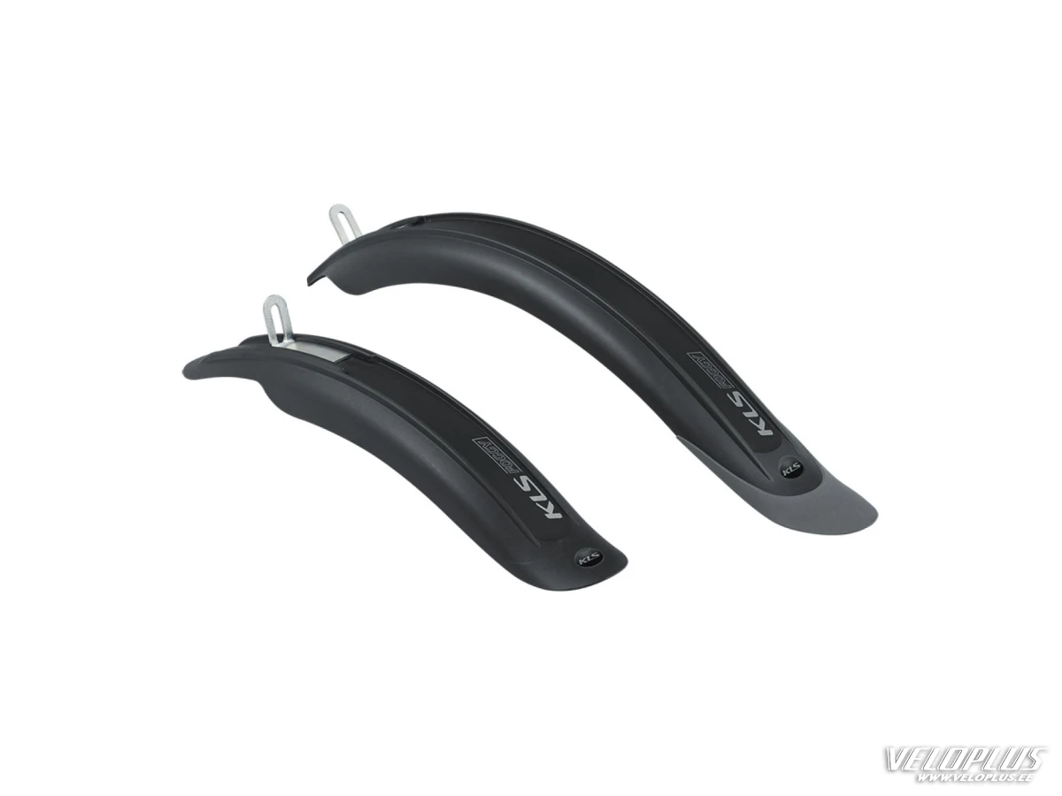 Mudguards KLS FOGGY black-grey