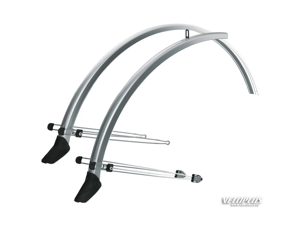 Mudguards SKS Commuter 28 silver 45mm, with spoiler