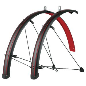 Mudguards SKS BLUEMELS STINGRAY 45 MM, 28" red