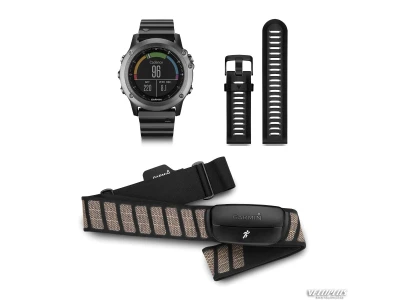 GPS spordikell Garmin fenix 3 Sapphire HRM-Run pulsivööga