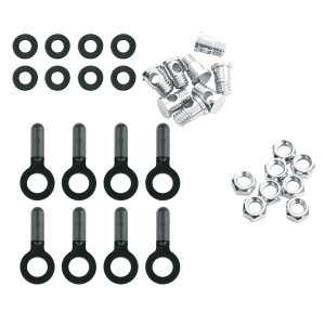 SKS set bolts/nuts/end caps for Chromoplastics/Bluemels/Longboard