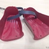 Rear child seat pedals Bellelli RED NEW (L+R) thumbnail 1