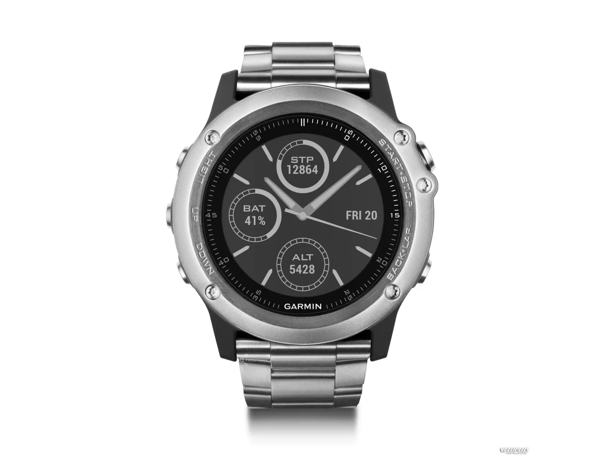 GPS spordikell Garmin fenix 3 Sapphire Titanium