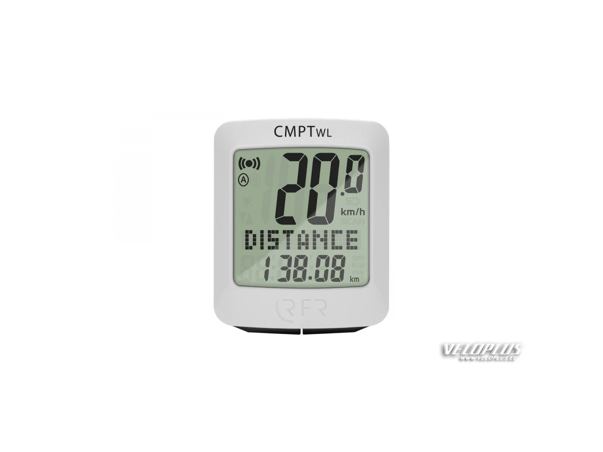 RFR CYCLE COMPUTER WIRELESS CMPT WHITE