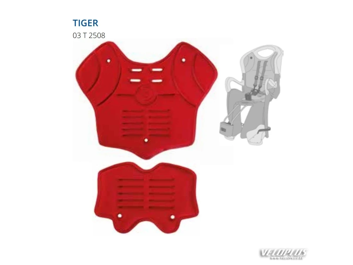 Bellelli PADDING FOR TIGER seats red