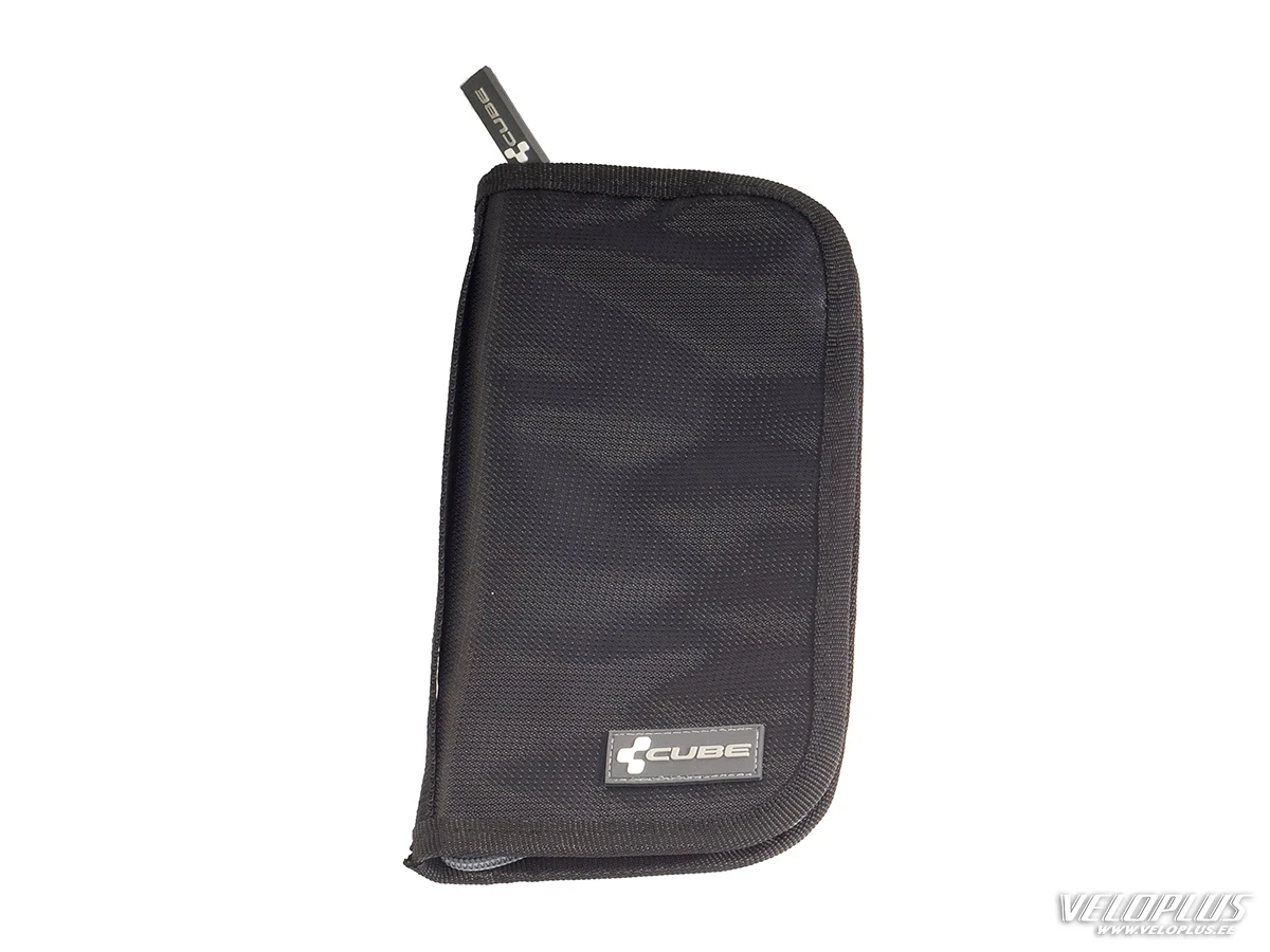 Raha-dokumendikott Cube Travel Wallet must