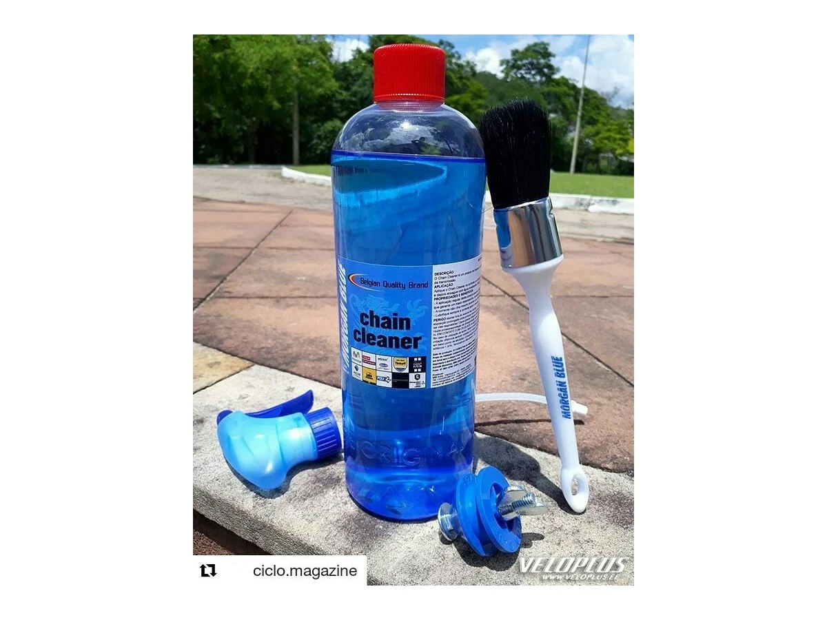 Ketjunpuhdistusaine Morgan Blue 1000 ml, suihkupullolla
