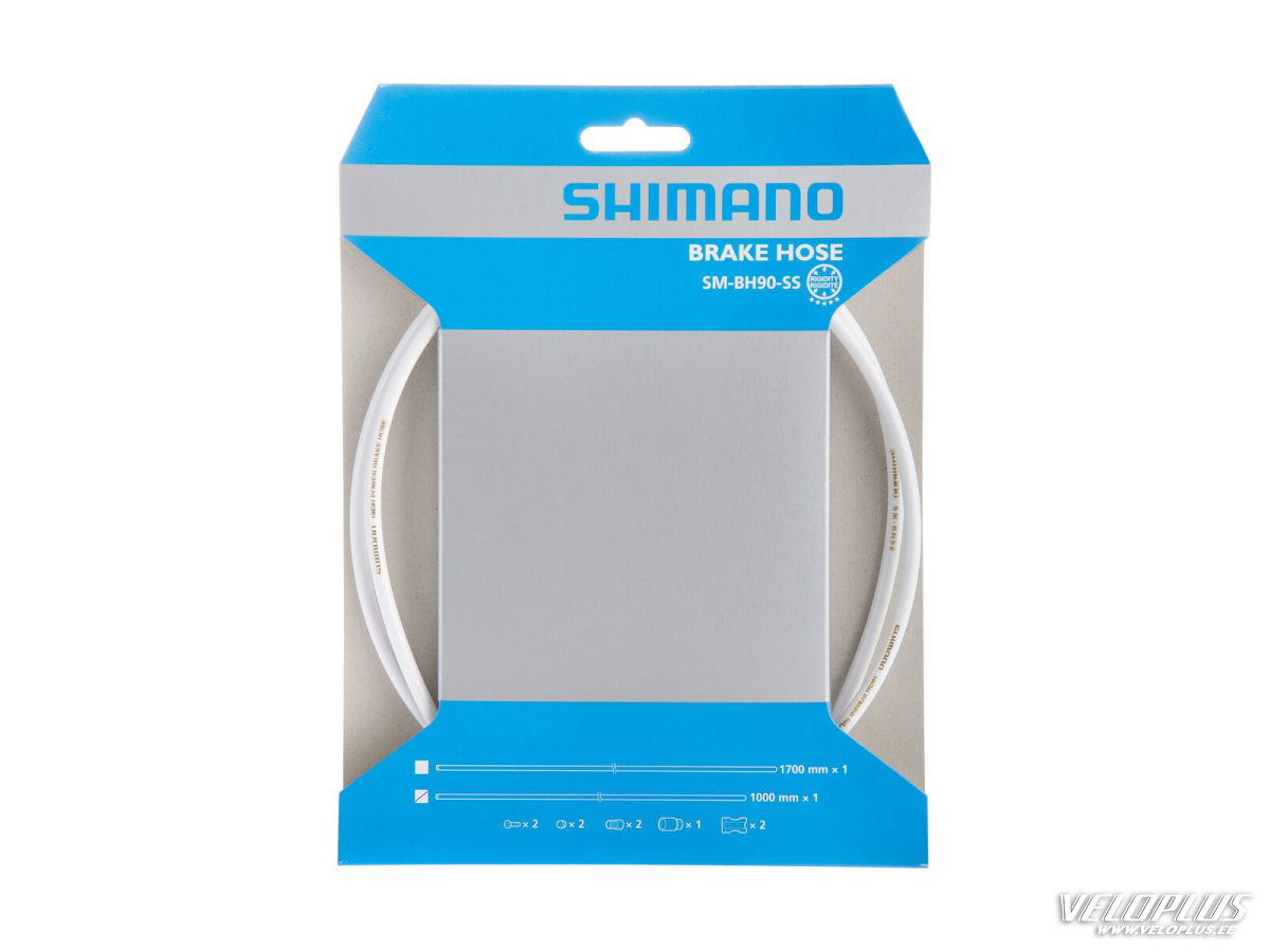 Disc brake hose Shimano SM-BH90-SS 1000mm white