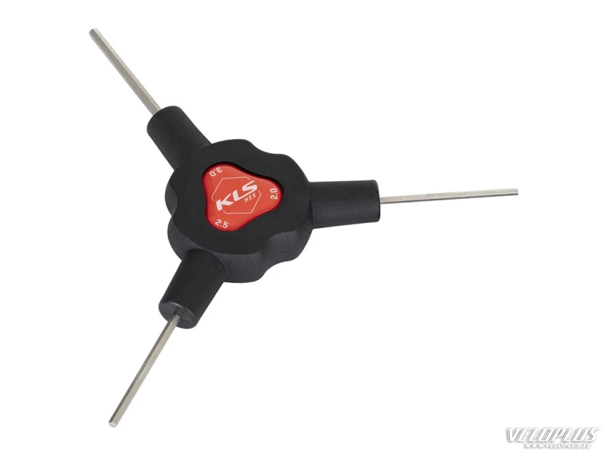 Kuuskantide komplekt KLS YPSI HEX väike 2 / 2,5 / 3 mm