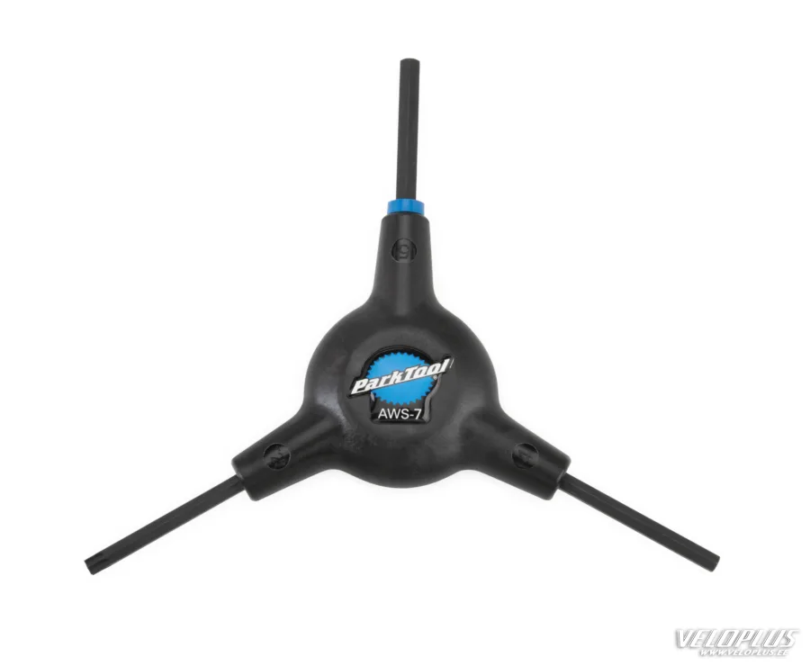 3-suuntainen kuusiokolo- ja Torx-avain Park Tool AWS-7