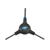3-suuntainen kuusiokolo- ja Torx-avain Park Tool AWS-7 thumbnail 1