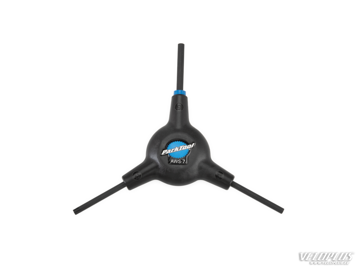 3-suuntainen kuusiokolo- ja Torx-avain Park Tool AWS-7
