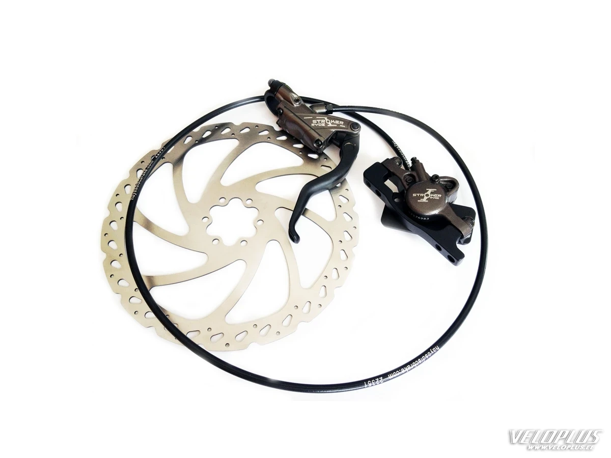 Disc brake set Hayes Stroker Ryde (support, lever, hose) front, white