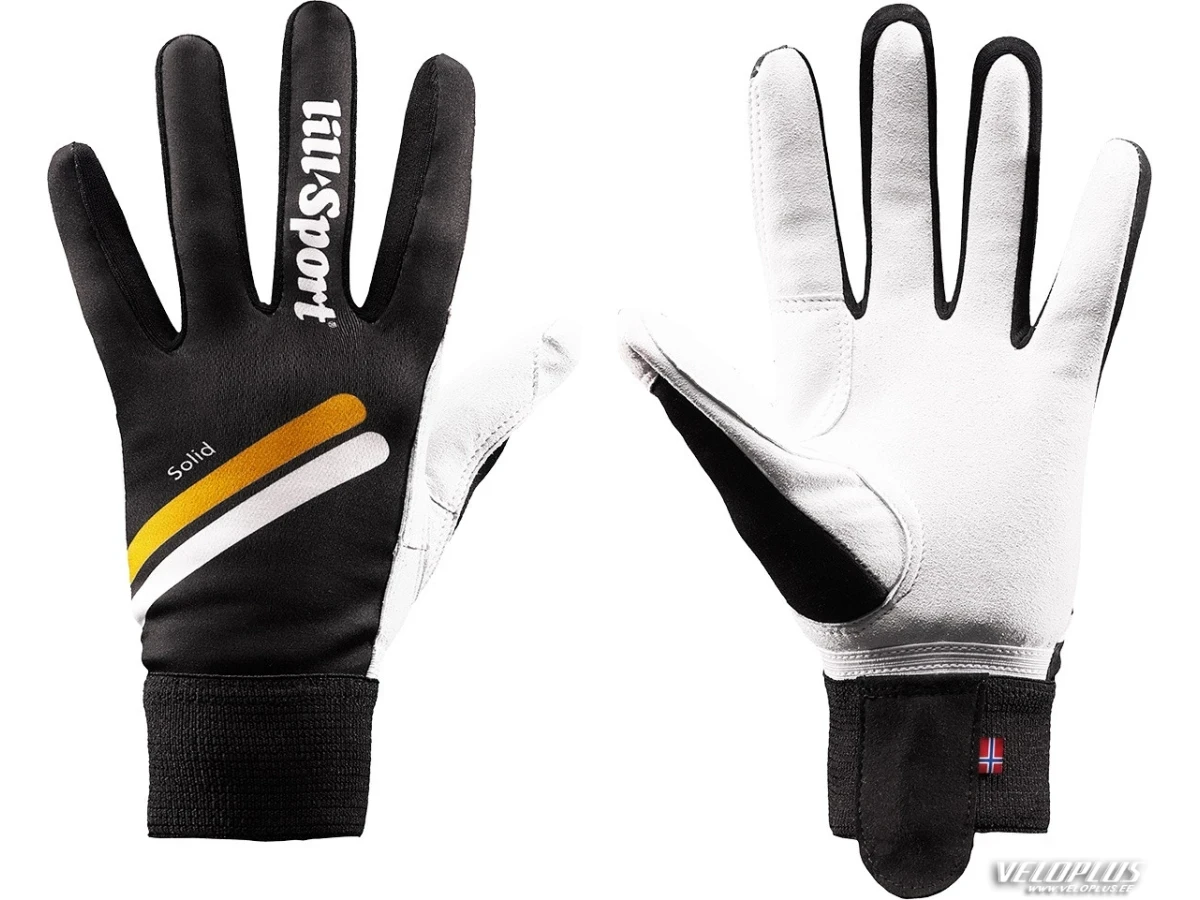 LillSport Solid XC glove black/white 11/XL