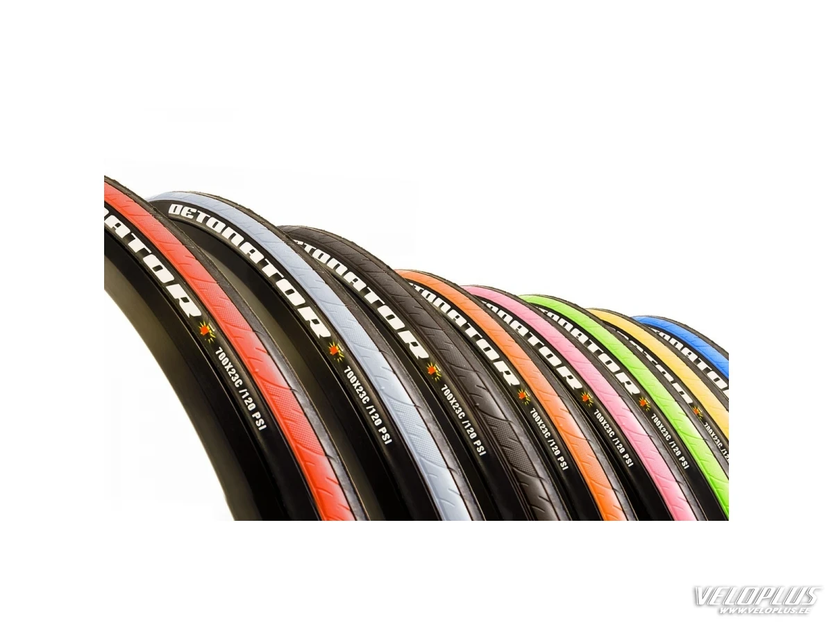 Tire Maxxis Detonator 700x23K black/pink