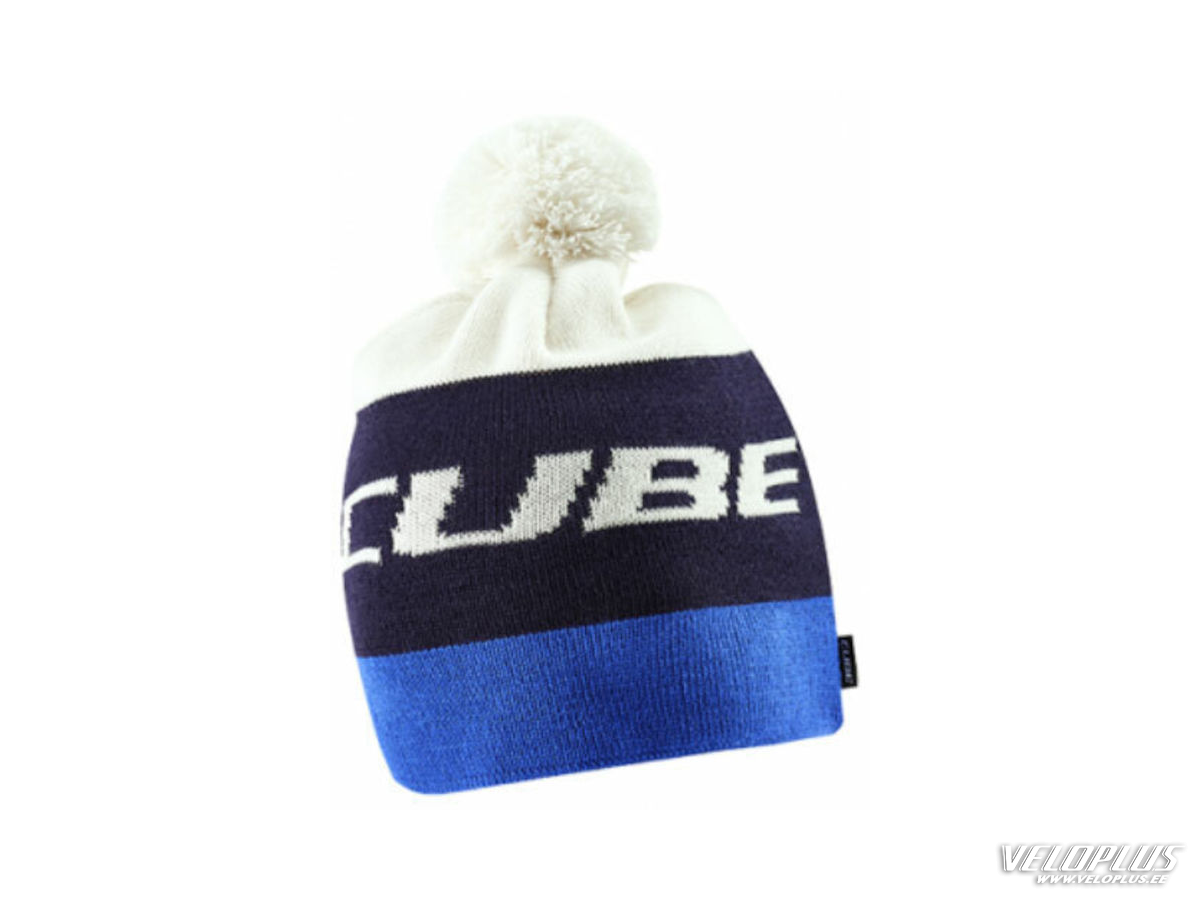 Müts Cube Bobble sinine-valge-must