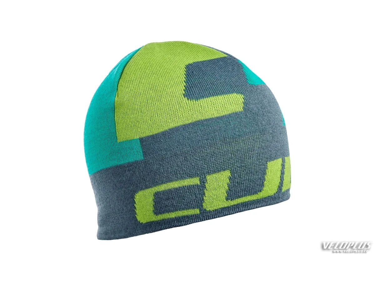 CUBE Beanie Cubist green´n´lime´n´grey
