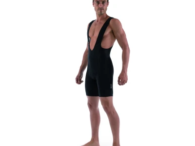 Bib short Santini GF FLUID XL black