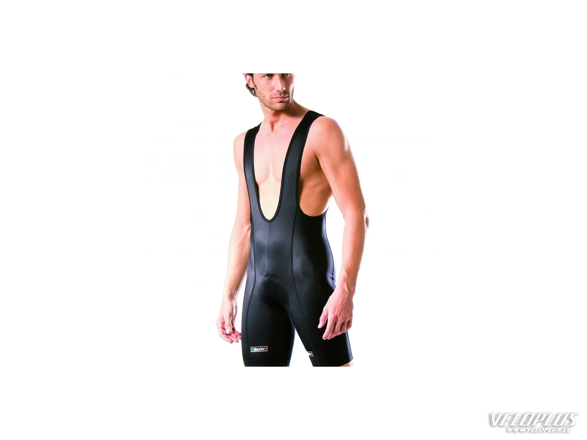 Bib short Santini TOP CXNEW XXL black