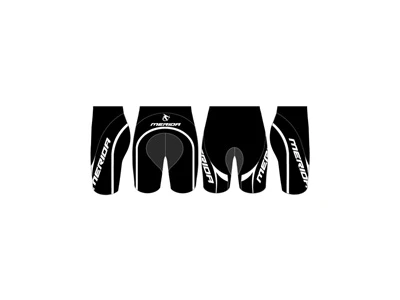 Bibshorts TEX Merida traksideta XL white-black