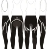 Bibtight Merida traksidega XL black-white thumbnail 1
