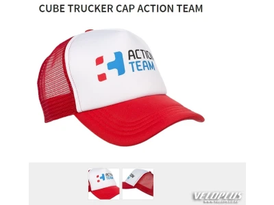 Nokamüts Cube Action team punane
