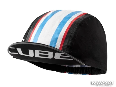 Nokamüts Cube Race cap must-valge-sinine