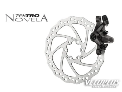 Pidur Tektro Novela 160mm must tagumine