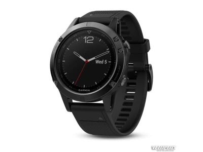 GPS spordikell Garmin fenix 5 Sapphire must musta rihmaga