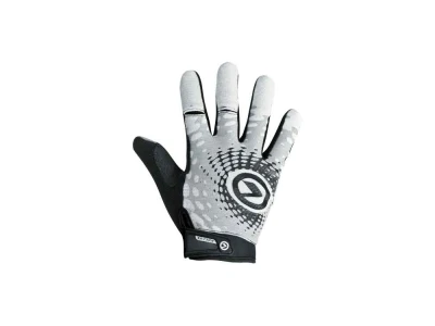 Gloves IMPACT long white-grey-black XS