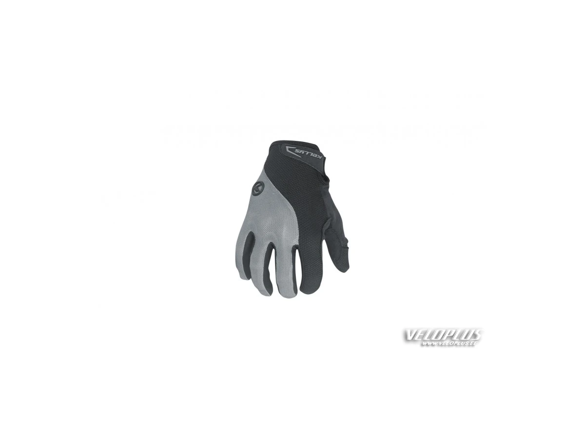 Gloves Flow, long fingers, grey, S