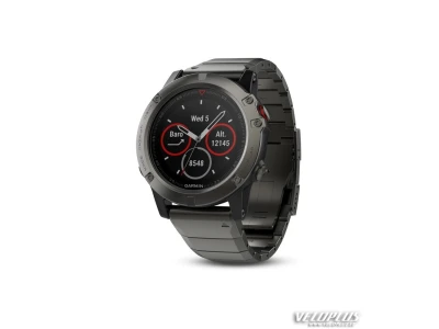 GPS Sport Watch Garmin fēnix 5x Sapphire - Slate grey with metal band