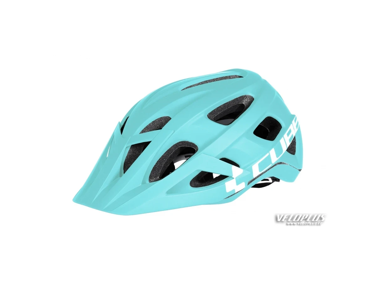 CUBE Helmet AM RACE iceblue S/M (54-58)
