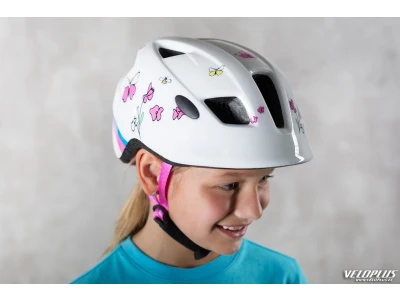 CUBE Helmet PEBBLE white cubie XS (46-51)