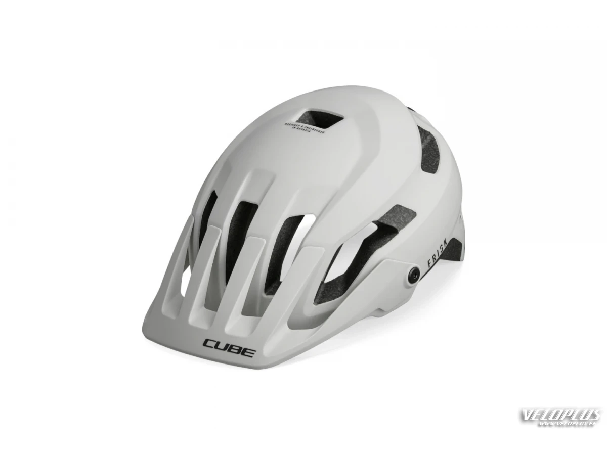 Helmet CUBE FRISK Teamline L (57-62cm) grey´n´red´n´blue